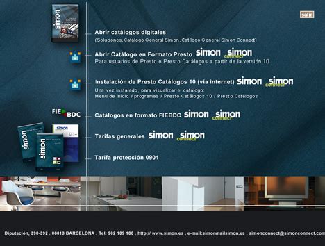 Simon presenta los nuevos catálogos de Soluciones Simon y ...