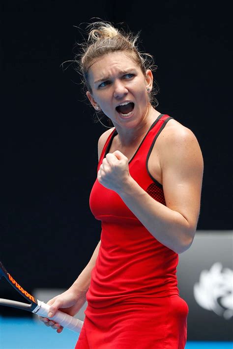 Simona Halep   2018 Australian Open in Melbourne   Day 6