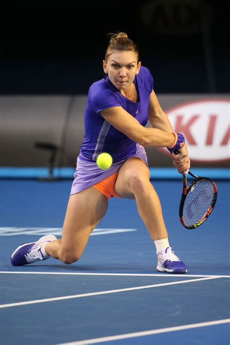 Simona Halep in 2015 Australian Open   Day 7   Zimbio