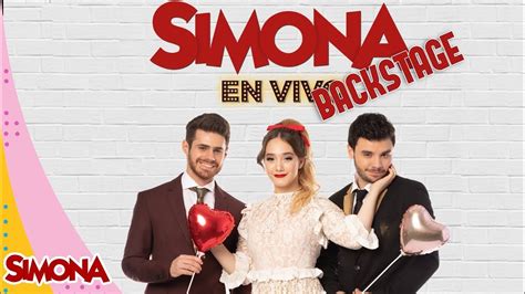 SIMONA | SIMONA EN VIVO BACKSTAGE  Oficial ????   YouTube