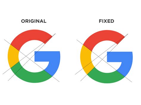 Simple Google Logo Fix by Matthew Stephens   Dribbble