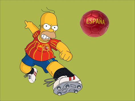 Simpsons de la selección española de fútbol