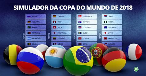 Simulador da Copa do Mundo 2018 | globoesporte.com