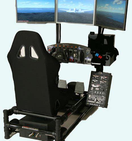 Simulador de vuelo de 17.250 dólares   Abadía Digital