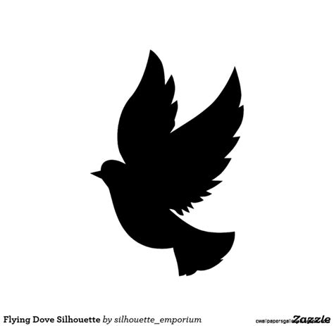 Single Flying Bird Silhouette Dove | Wallpapers Gallery