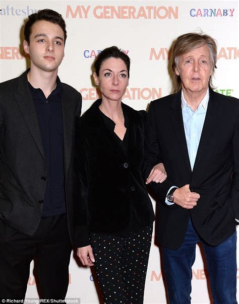 Sir Paul McCartney, 75, steps out with lookalike grandson ...