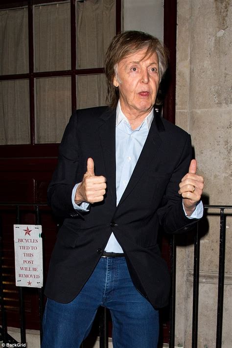 Sir Paul McCartney steps out with lookalike grandson ...
