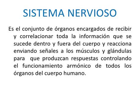 Sistema nervioso i