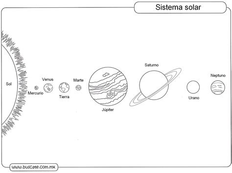 sistema solar para colorea | sistema solar | Pinterest ...
