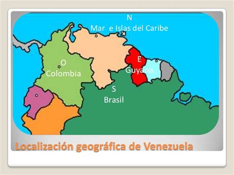 Situación astronómica y localización geográfica de Venezuela