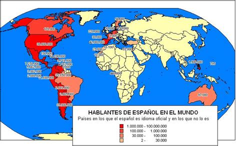 Situación del español en el mundo   ThingLink