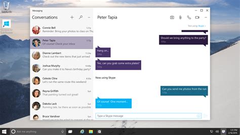 Skype team reveals Windows 10 UI   AfterDawn