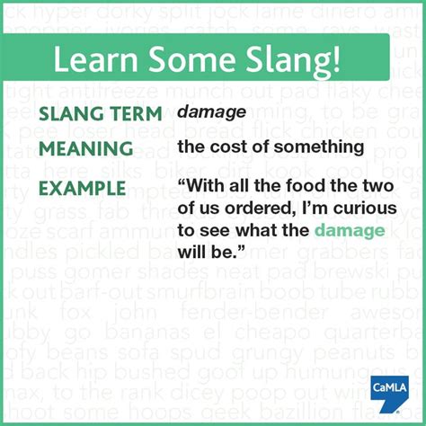 slang words meaning