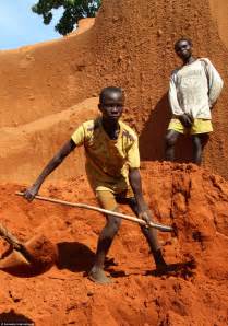 Slave labour behind  blood diamonds  jewellery dug from ...