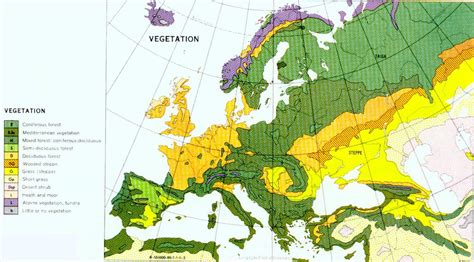 Slavic Landscapes: Vegetation Zones of Central and Eastern ...