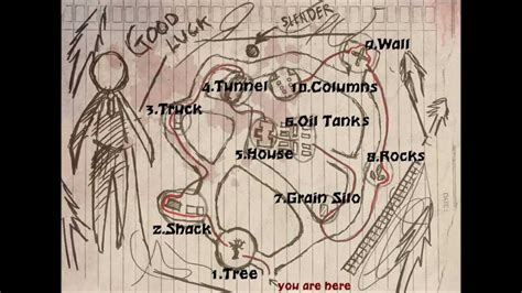 Slender The Eight Pages Map   YouTube