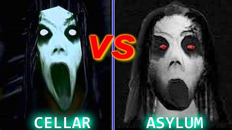 Slendrina The Cellar VS Slendrina:Asylum_Jumpscare battle ...