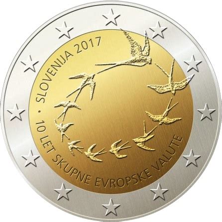 Slovenia 2 euro 2017   10th anniversary of the Euro [eur30554]