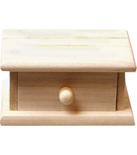 Small Wood Storage Box with Drawer | Jo Ann