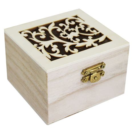 Small Wooden Box | Craft Storage at The Works