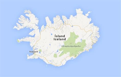 ﻿Mapa de Islandia﻿, donde está, queda, país, encuentra ...