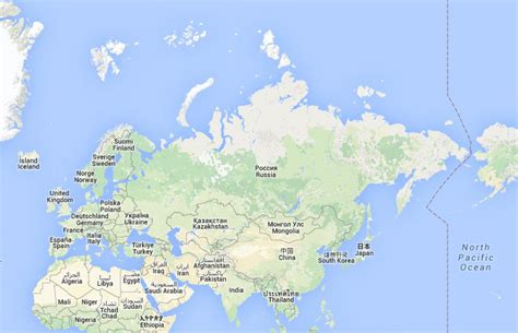 Mapa de Rusia﻿, donde está, queda, país, encuentra ...