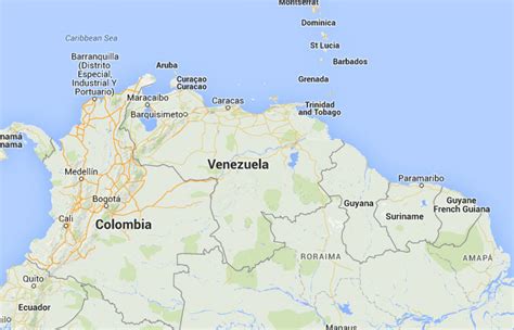 Mapa de Venezuela﻿, donde está, queda, país, encuentra ...