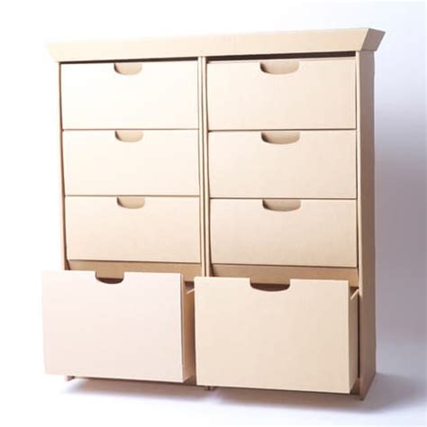SmartDeco: colección de muebles hechos con cartón plegado
