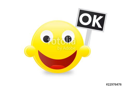 Smiley Ok  fichier vectoriel libre de droits sur la ...