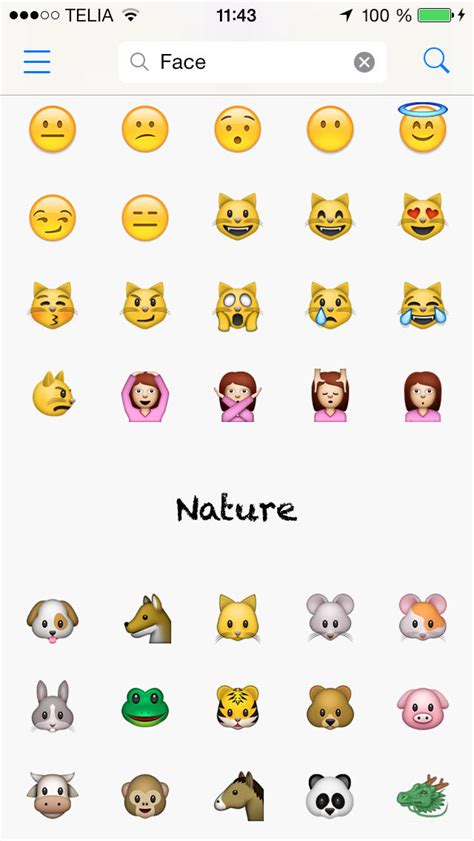 Smileys   Lookup Emoji names and meanings | Apps | 148Apps