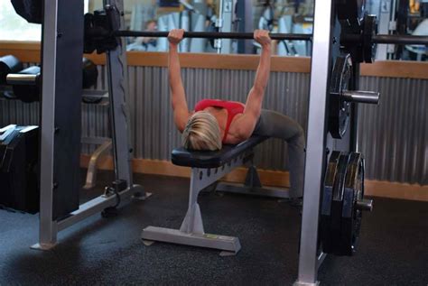 Smith Machine Bench Press Exercise Guide and Video