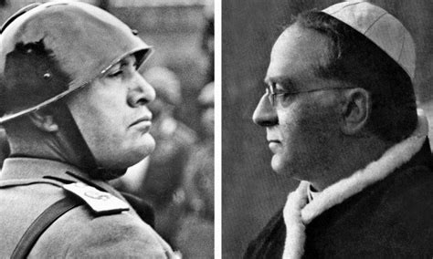 ‘Mussolini e o Papa viram grandes vantagens em firmar uma ...
