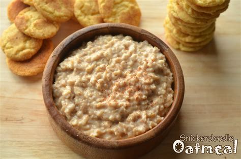 Snickerdoodle Oatmeal Breakfast | Healthy Ideas for Kids