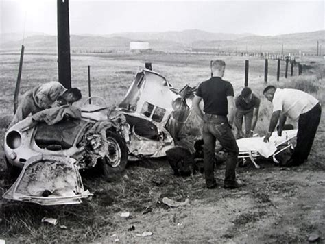 snuh   James Dean’s 1955 Porsche 550 Spyder accident on...