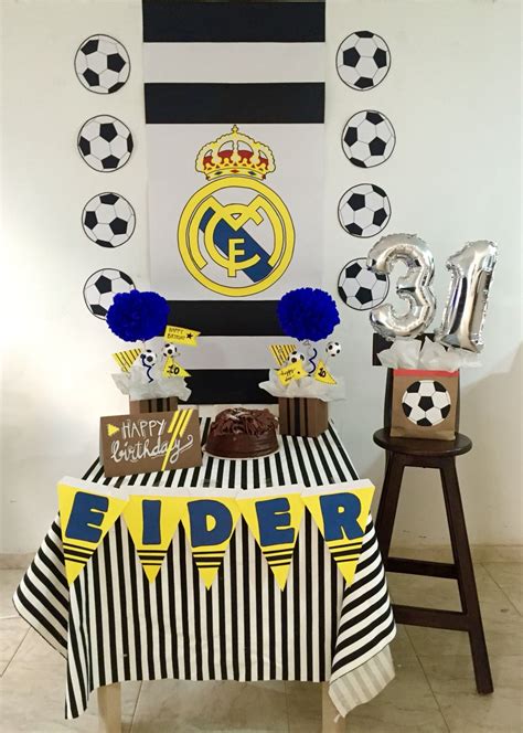 Soccer Party   Real Madrid | Cumple Alejo | Pinterest ...