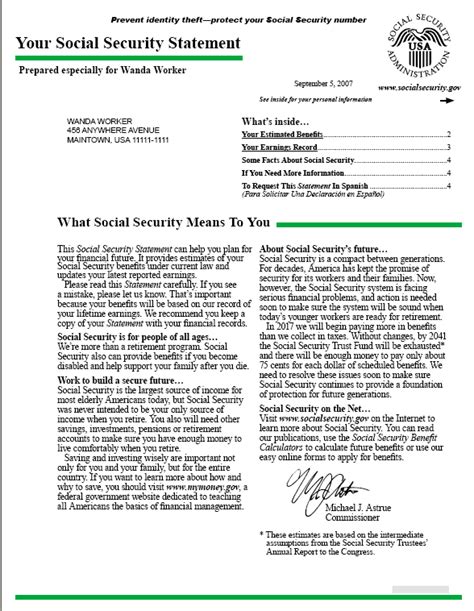 Social Security Statements available online | Russ Swanigan