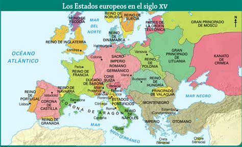Social Site SFB 2do año: Mapa Europa siglo XV