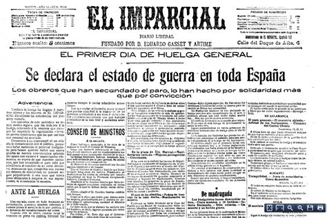 sociales y lengua: Huelga general en España de 1917