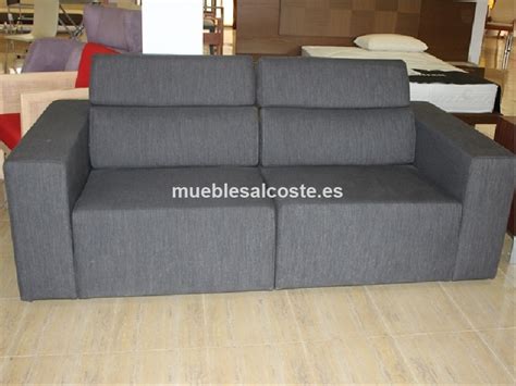Sofa tela 3 plazas con cabeceros abatibles cod:13462 ...