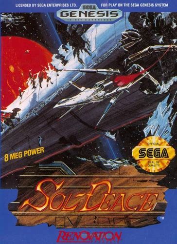 Sol Deace Sega Genesis Game