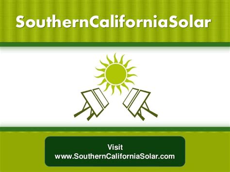 Solar Panel Companies In Southern California