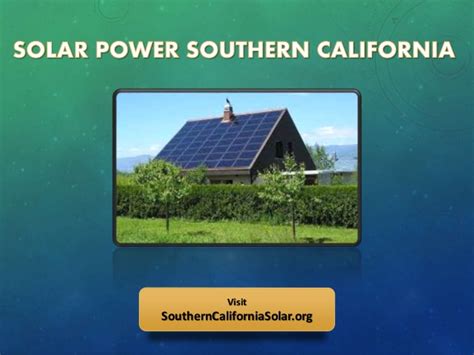 Solar Power Companies in Southern California