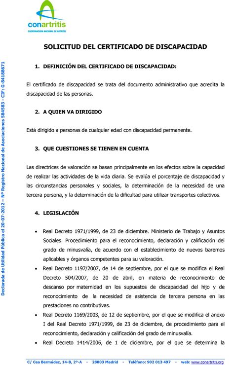 Solicitud Certificado Discapacidad Galicia – ASEARPO