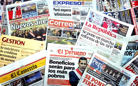 Sólo dos candidatos de Perú respaldan la libertad de prensa