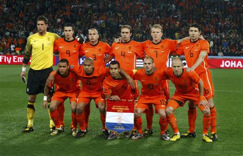 Sólo hay seis holandeses de la final del Mundial de ...