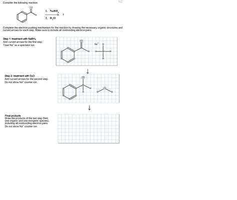 Solved: Consider The Following Reaction: Complete The Elec ...