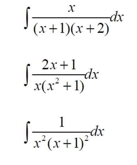 Solved: Integral X/ x +1  x +2  Dx Integral 2x + 1/x x^2 ...