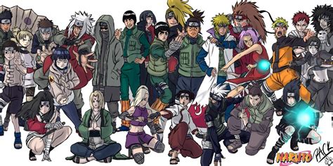 Some Naruto characters! by LightningandElectro on DeviantArt