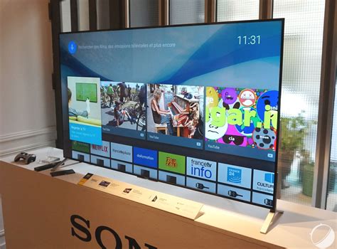 Sony présente ses premiers téléviseurs sous Android TV ...