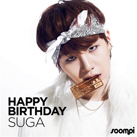 Soompi on Twitter:  Happy Birthday to #BTS  Suga! # ...